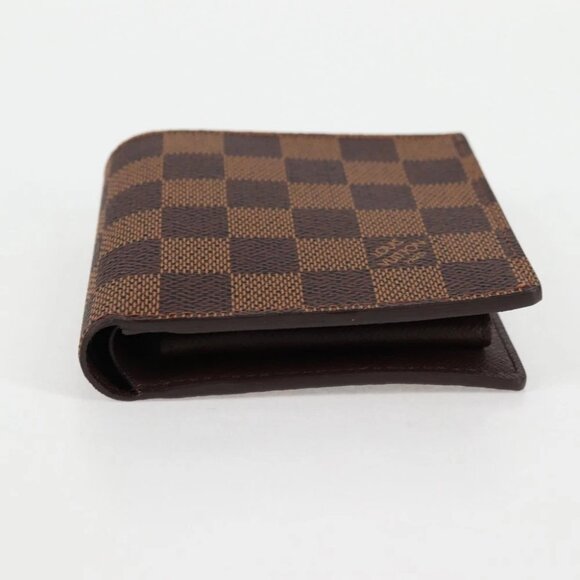 LOUIS VUITTON Damier Ebene Portefeuille Marco Bifold Wallet - Picture 4 of 14